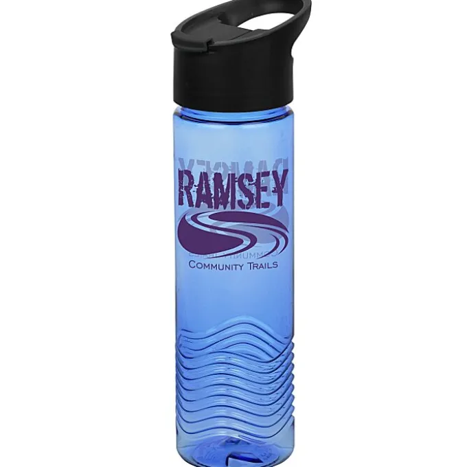 Twist Water Bottle with Pop Sip Lid - 24 oz