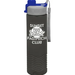 Twist Water Bottle with Quick Snap Lid - 24 oz