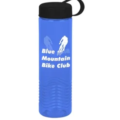 Twist Water Bottle with Tethered Lid - 24 oz