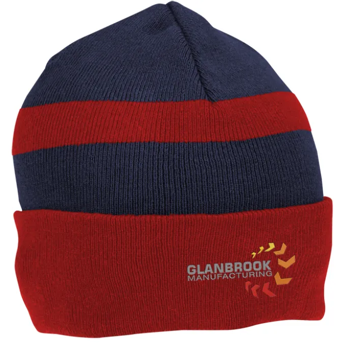 Two-Tone Cuffed Beanie