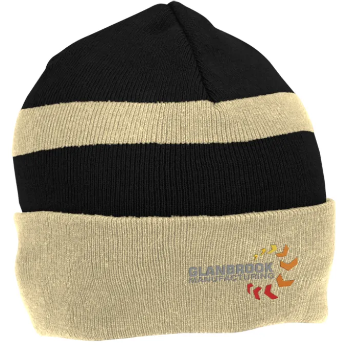 Two-Tone Cuffed Beanie