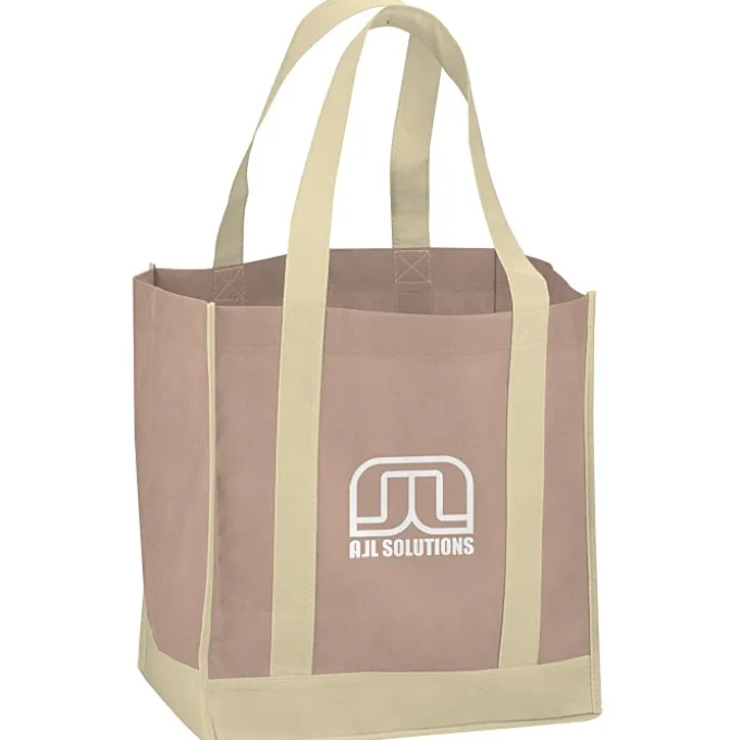 Two-Tone Shopper Tote