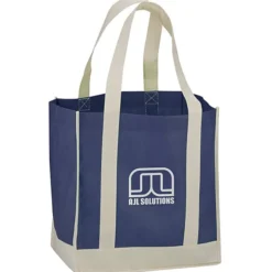 Two-Tone Shopper Tote