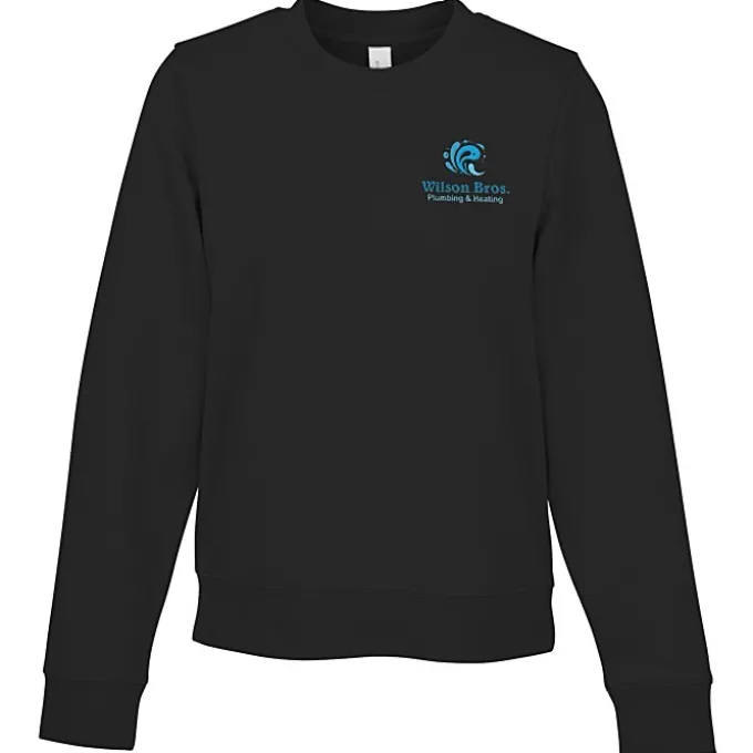 Ultimate 8.3-oz CVC Fleece Crew - Ladies' - Embroidered