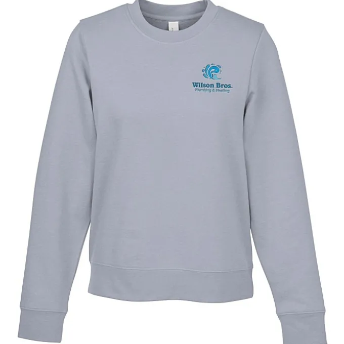 Ultimate 8.3-oz CVC Fleece Crew - Ladies' - Embroidered