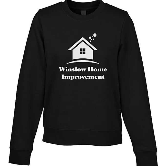 Ultimate 8.3-oz CVC Fleece Crew - Ladies' - Screen