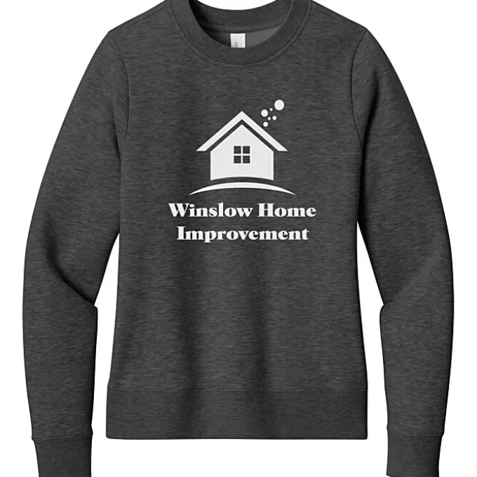 Ultimate 8.3-oz CVC Fleece Crew - Ladies' - Screen
