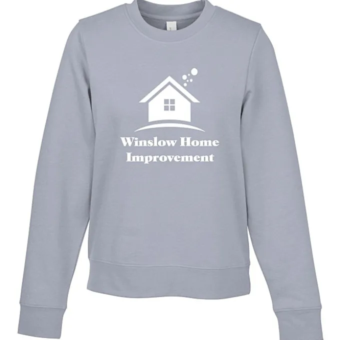 Ultimate 8.3-oz CVC Fleece Crew - Ladies' - Screen
