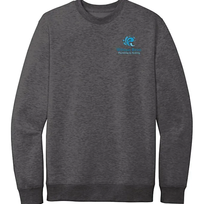 Ultimate 8.3-oz CVC Fleece Crew - Men's - Embroidered