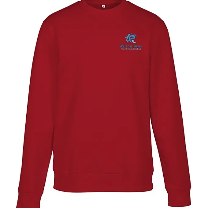 Ultimate 8.3-oz CVC Fleece Crew - Men's - Embroidered