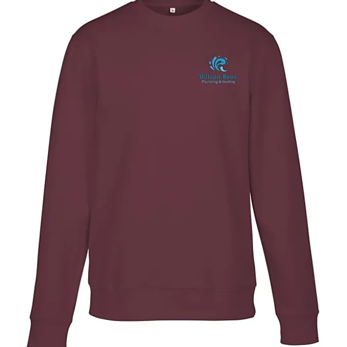 Ultimate 8.3-oz CVC Fleece Crew - Men's - Embroidered