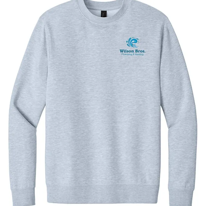 Ultimate 8.3-oz CVC Fleece Crew - Men's - Embroidered