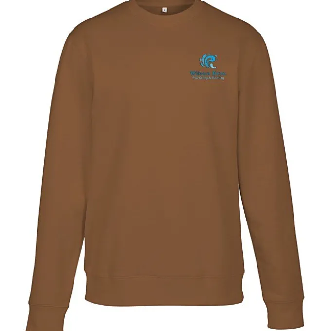 Ultimate 8.3-oz CVC Fleece Crew - Men's - Embroidered