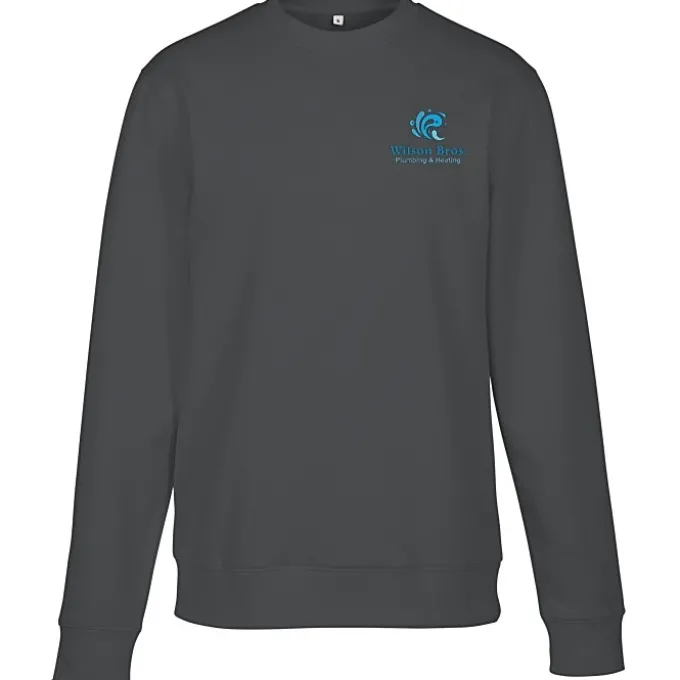 Ultimate 8.3-oz CVC Fleece Crew - Men's - Embroidered