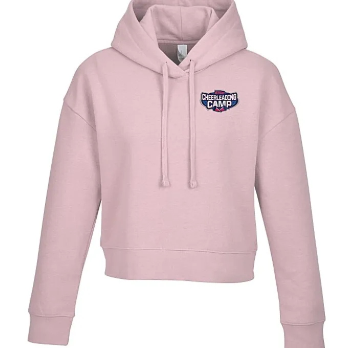 Ultimate 8.3-oz CVC Fleece Cropped Hoodie - Ladies' - Embroidered