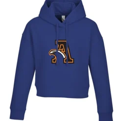 Ultimate 8.3-oz CVC Fleece Cropped Hoodie - Ladies' - Full Color