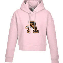 Ultimate 8.3-oz CVC Fleece Cropped Hoodie - Ladies' - Full Color