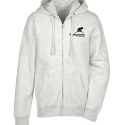 Ultimate 8.3-oz CVC Fleece Full-Zip Hoodie - Men's - Screen