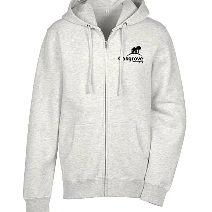 Ultimate 8.3-oz CVC Fleece Full-Zip Hoodie - Men's - Screen