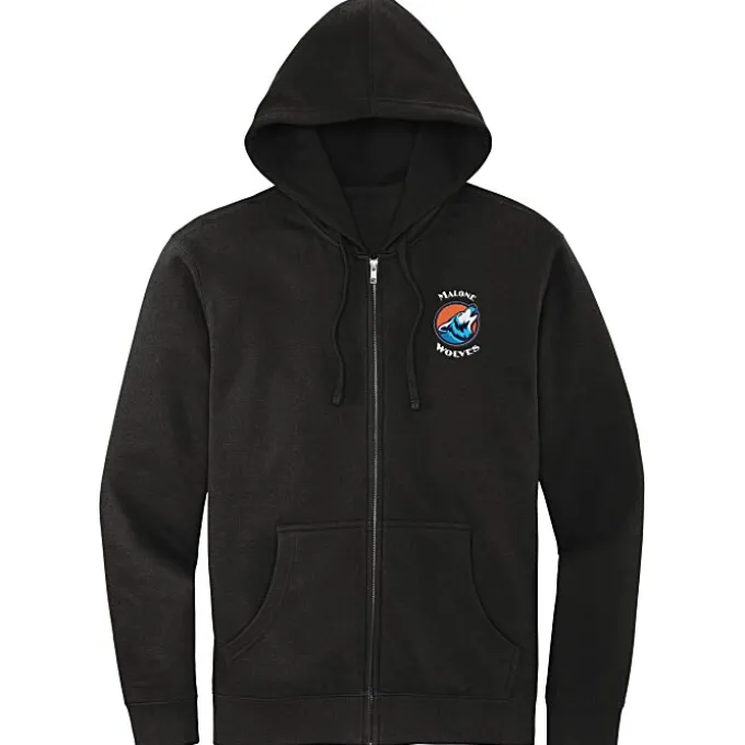 Ultimate 8.3-oz CVC Fleece Full-Zip Hoodie - Men's - Embroidered