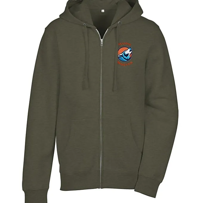 Ultimate 8.3-oz CVC Fleece Full-Zip Hoodie - Men's - Embroidered