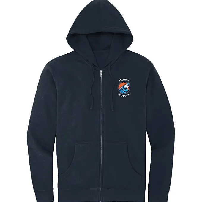 Ultimate 8.3-oz CVC Fleece Full-Zip Hoodie - Men's - Embroidered