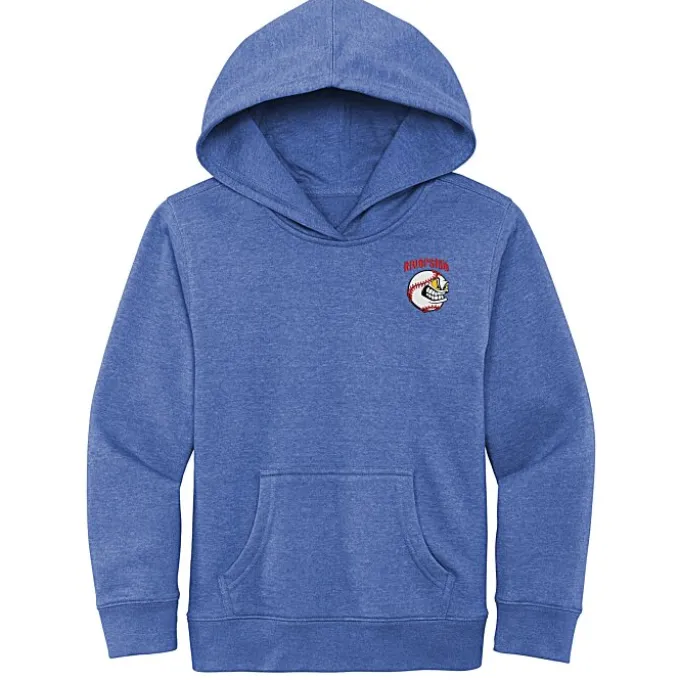 Ultimate 8.3 oz. CVC Fleece Hoodie - Youth - Embroidered
