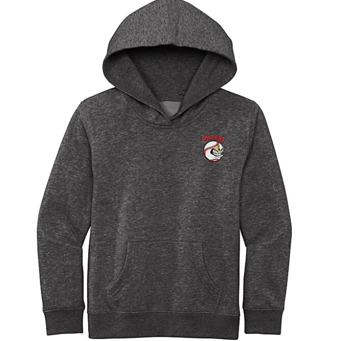 Ultimate 8.3 oz. CVC Fleece Hoodie - Youth - Embroidered