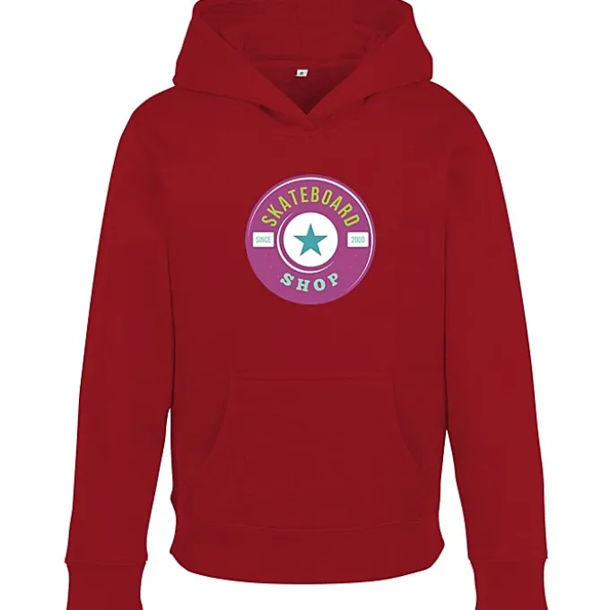 Ultimate 8.3-oz CVC Fleece Hoodie - Youth - Full Color