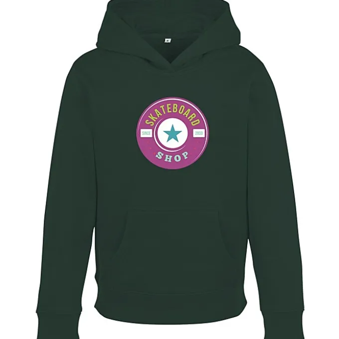 Ultimate 8.3-oz CVC Fleece Hoodie - Youth - Full Color