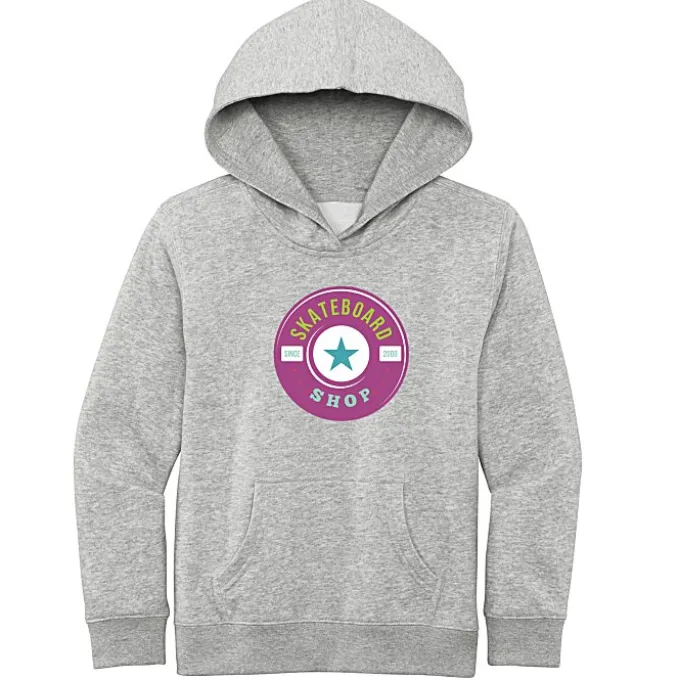 Ultimate 8.3-oz CVC Fleece Hoodie - Youth - Full Color