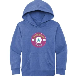 Ultimate 8.3-oz CVC Fleece Hoodie - Youth - Full Color