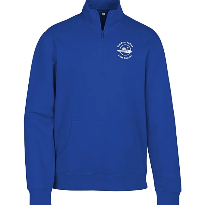 Ultimate 8.3-oz CVC Fleece 1/4-Zip Pullover - Men's - Screen