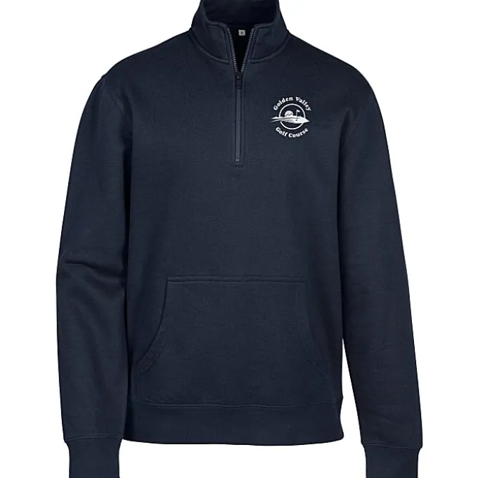 Ultimate 8.3-oz CVC Fleece 1/4-Zip Pullover - Men's - Screen