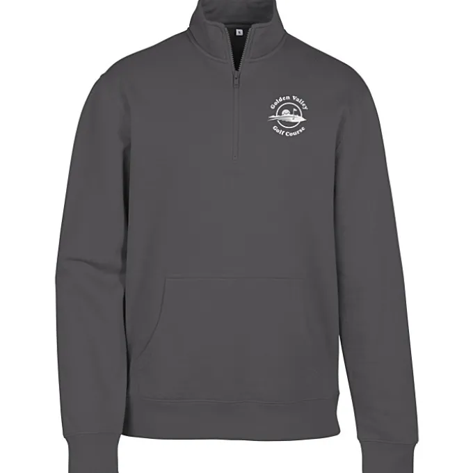 Ultimate 8.3-oz CVC Fleece 1/4-Zip Pullover - Men's - Screen