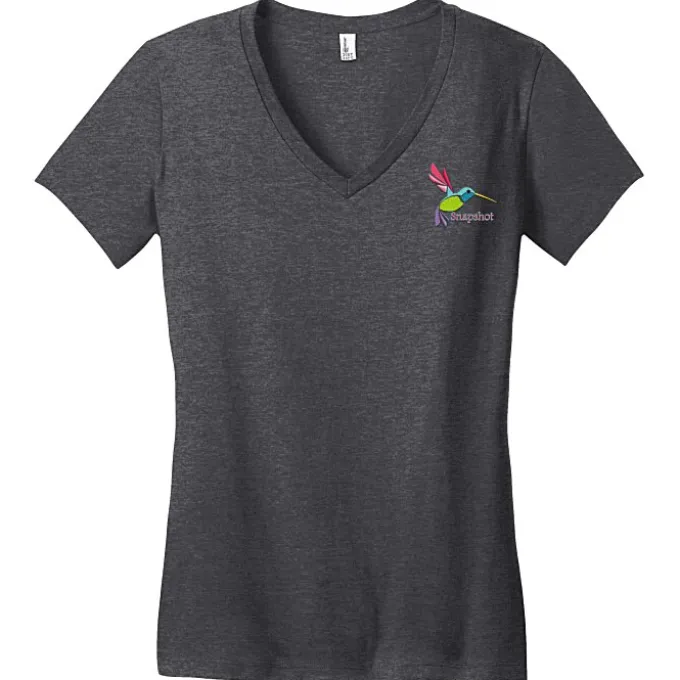 Ultimate V-Neck T-Shirt - Ladies' - Embroidered