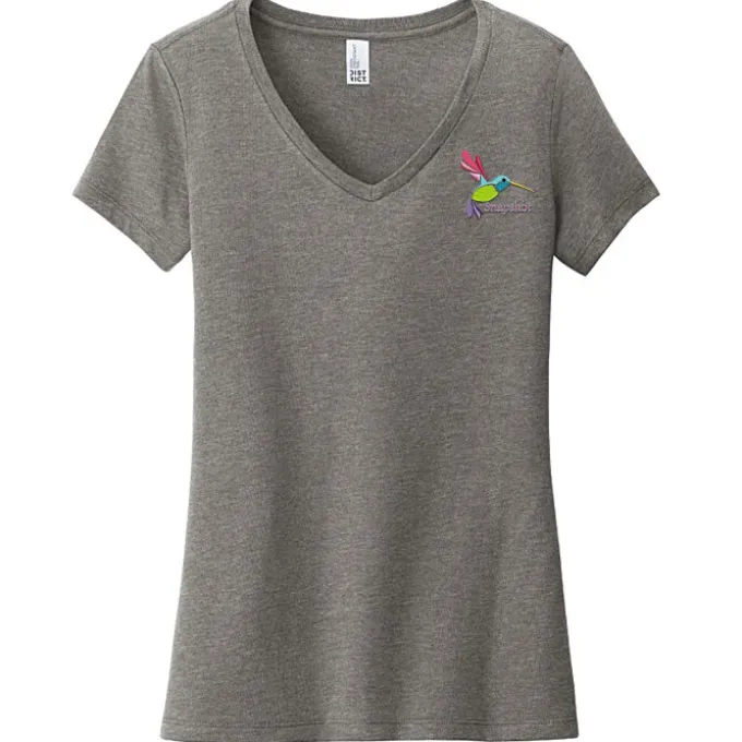 Ultimate V-Neck T-Shirt - Ladies' - Embroidered