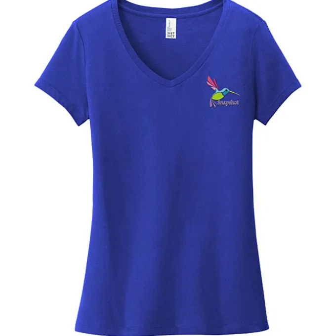 Ultimate V-Neck T-Shirt - Ladies' - Embroidered