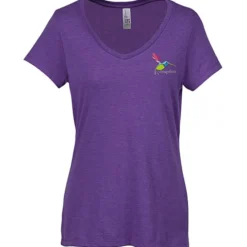Ultimate V-Neck T-Shirt - Ladies' - Embroidered