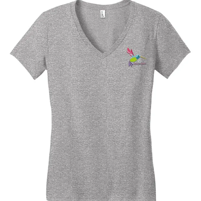 Ultimate V-Neck T-Shirt - Ladies' - Embroidered