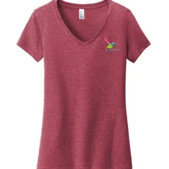 Ultimate V-Neck T-Shirt - Ladies' - Embroidered