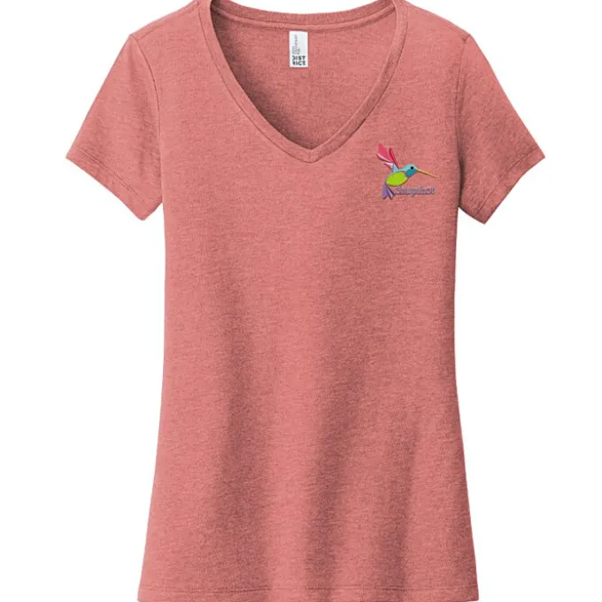 Ultimate V-Neck T-Shirt - Ladies' - Embroidered