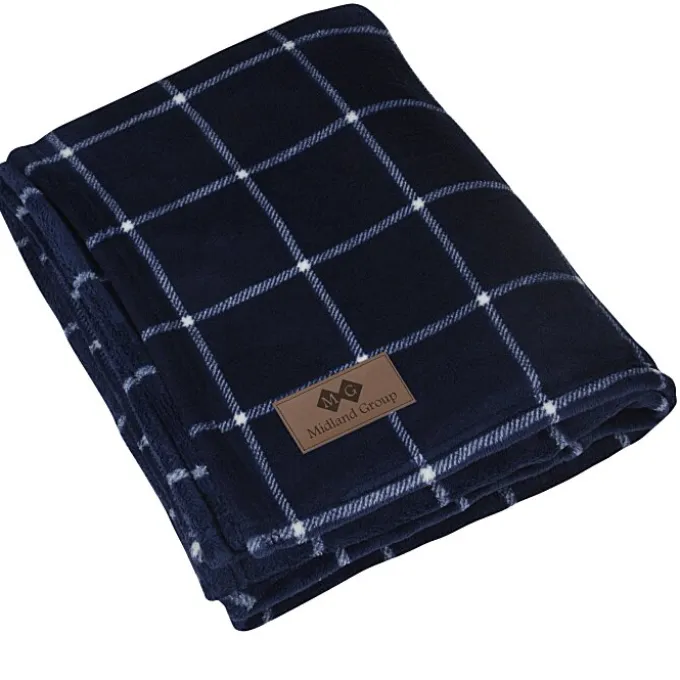 Ultra Plush Blanket - Laser Engraved Patch