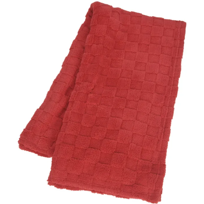 Ultra Plush Checkered Pattern Blanket
