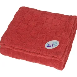 Ultra Plush Checkered Pattern Blanket