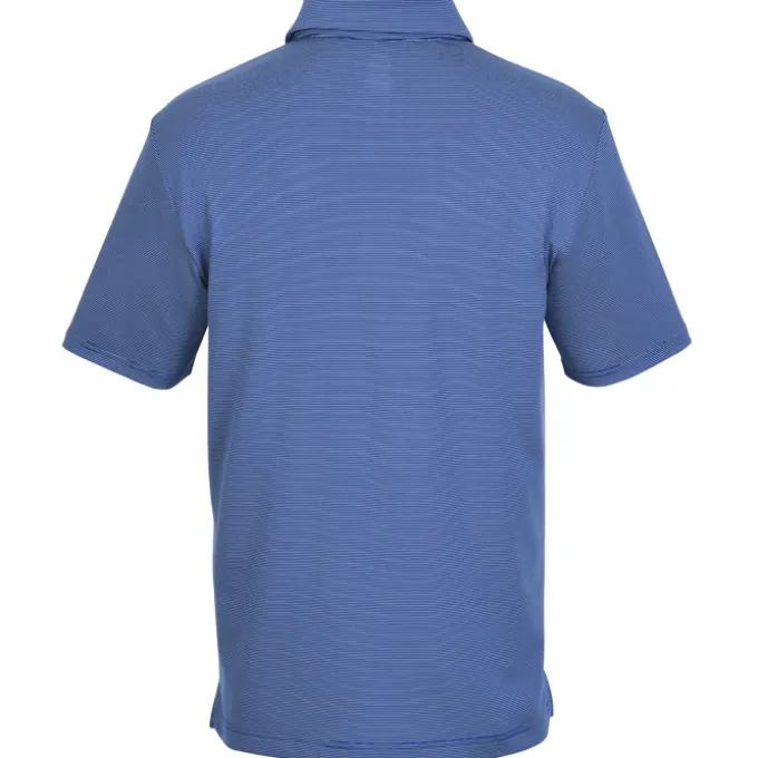 Under Armour Destin Drive Striped Performance Polo - Embroidered