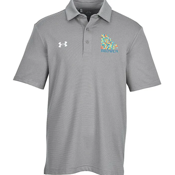 Under Armour Destin Drive Striped Performance Polo - Full Color