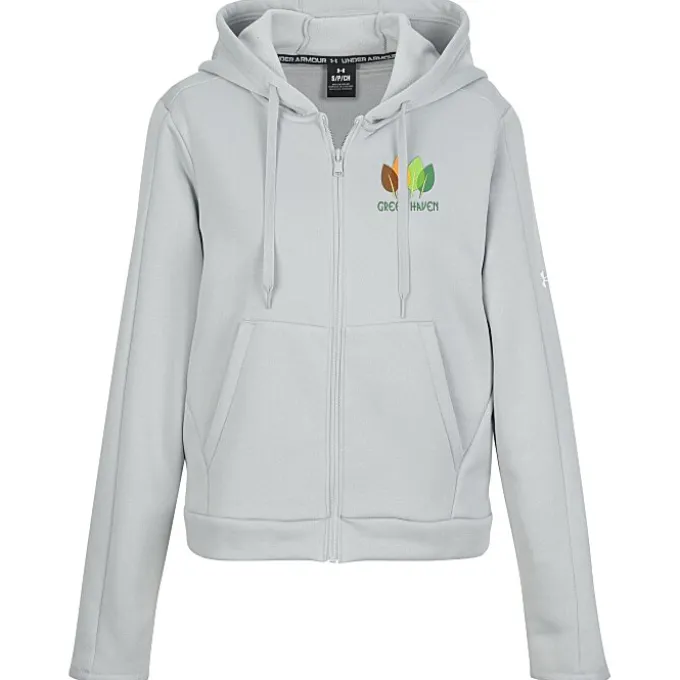 Under Armour Fleece Pro Full-Zip Hoodie - Ladies' - Embroidered