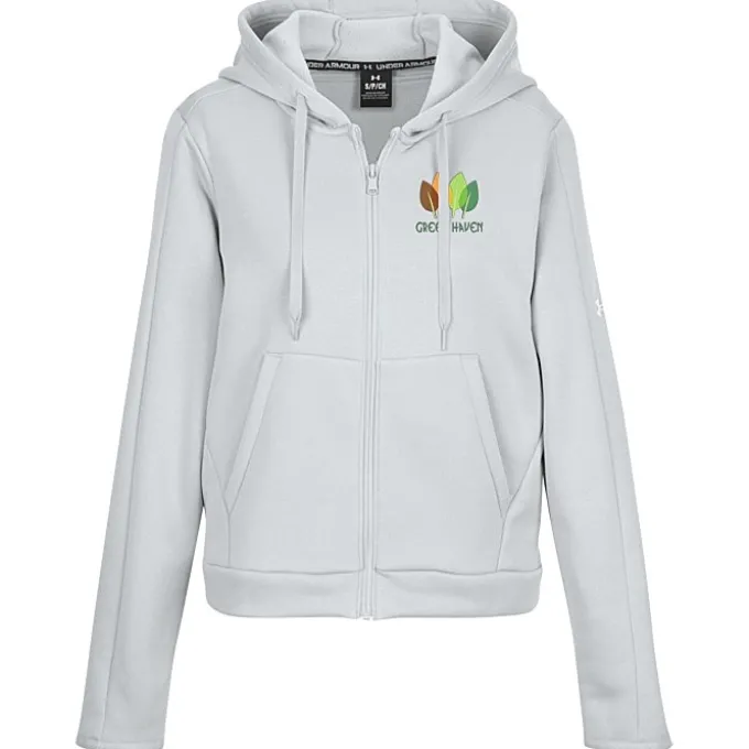 Under Armour Fleece Pro Full-Zip Hoodie - Ladies' - Embroidered