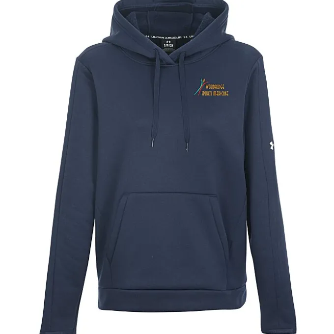Under Armour Fleece Pro Hoodie - Ladies' - Embroidered